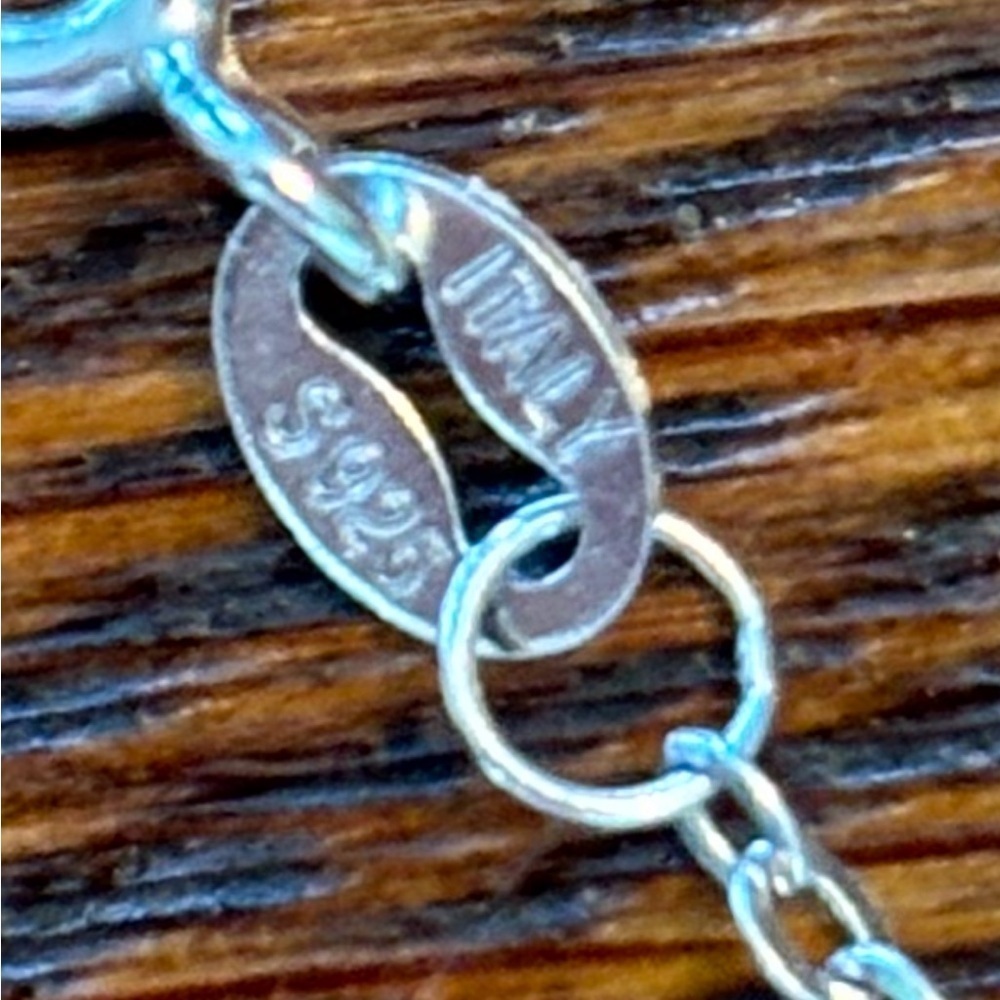 Italian 925 Silver Cat Pendant Necklace - Picture 11 of 12